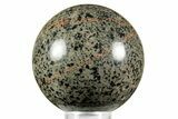 Fluorescent Polished Sodalite-Syenite Sphere - Ontario, Canada #371005-1